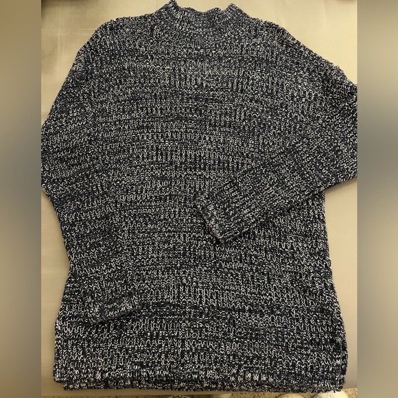 Gap Cotton Blend Marled Tunic Sweater L - Picture 1 of 2